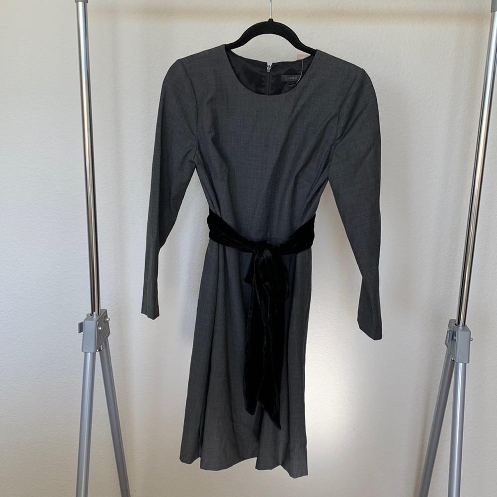 MOVING SALE! Grey Wool J. Crew Dress New with Tags - Size 4